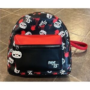 Friday the 13th mini backpack Halloween gothic